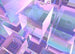 Wall Mural Holographicubical 350x250cm FLX7 029 | Yourdecoration.co.uk