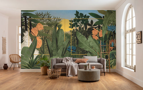 Wall Mural Rousseau Remix 350x250cm FLX7 025 Interior | Yourdecoration.co.uk