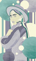 Wall Mural Woman Hat Color 150x250cm Komar FLX3 062 | Yourdecoration.co.uk