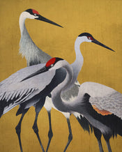 Wall Mural Yellow Cranes 200x250cm Komar FLX4 053 | Yourdecoration.co.uk