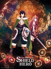 The Shield Hero Naofumi And Raphtalia Poster 38X52cm | Yourdecoration.co.uk