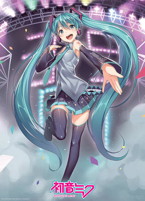Abystyle ABYDCO717 Hatsune Miku Stage Poster 38x52cm | Yourdecoration.co.uk