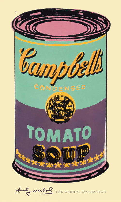 Andy Warhol Campbell's Soup Art Print 60x100cm | Yourdecoration.co.uk