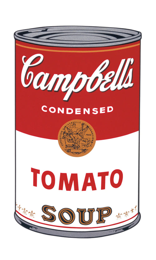 Andy Warhol Campbell's Soup I Art Print 61x101cm | Yourdecoration.co.uk