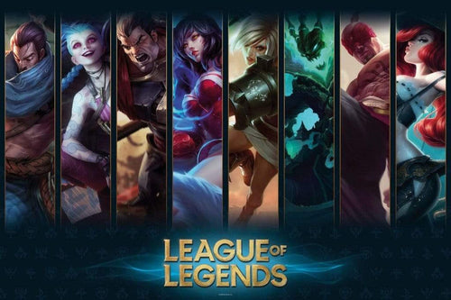 GBeye League of Legends Champions Poster 91.5x61cm | Yourdecoration.co.uk