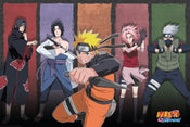 Gbeye Naruto Shippuden Naruto And Allies Poster 91 5X61cm | Yourdecoration.co.uk