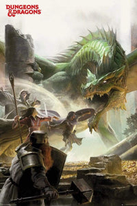 GBeye Dungeons and Dragons Adventure Poster 61x91,5cm | Yourdecoration.co.uk
