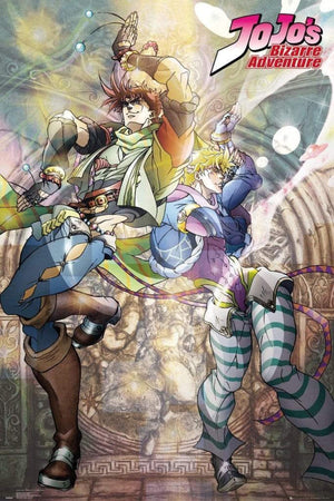 GBeye Jojos Bizarre Adventure Joseph and Ceasar Poster 61x91,5cm | Yourdecoration.co.uk