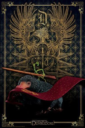 Gbeye Gbydco029 Fantastic Beasts Niffler Picket Poster 61X91,5cm | Yourdecoration.co.uk