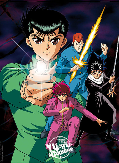 Gbeye GBYDCO087 Yu Yu Hakusho Yusukes Group Poster 38x52cm | Yourdecoration.co.uk