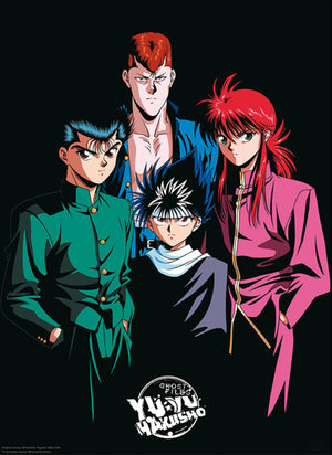 Gbeye GBYDCO088 Yu Yu Hakusho Group Shot Poster 38x52cm | Yourdecoration.co.uk