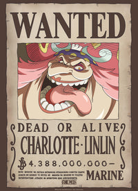 Gbeye Gbydco264 One Piece Wanted Big Mom Poster 38x52cm | Yourdecoration.co.uk