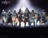 GBeye Assassins Creed Characters Poster 50x40cm | Yourdecoration.co.uk