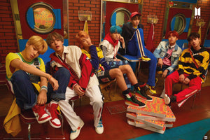 Grupo Erik GPE5409 Bts Pizza Poster 91,5X61cm | Yourdecoration.co.uk