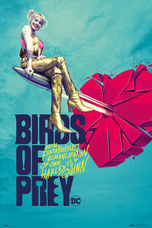 Grupo Erik GPE5416 Birds Of Prey Broken Heart Poster 61X91,5cm | Yourdecoration.co.uk