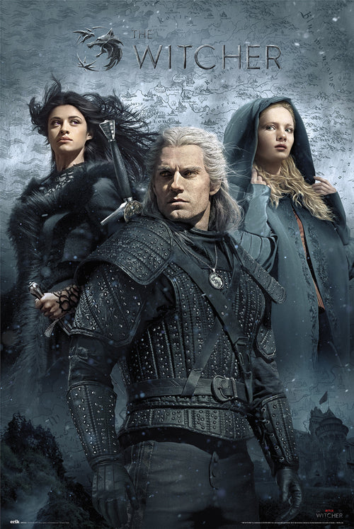 Grupo Erik GPE5464 The Witcher Characters Poster 61X91,5cm | Yourdecoration.co.uk