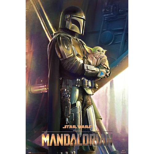 Grupo Erik GPE5484 Star Wars The Mandalorian Clan Of Two Poster 61X91,5cm | Yourdecoration.co.uk