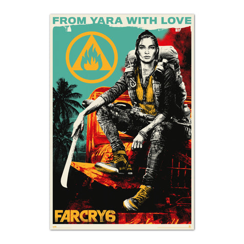 Grupo Erik GPE5498 Far Cry 6 From Yara With Love Poster 61X91,5cm | Yourdecoration.co.uk