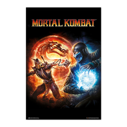 Grupo Erik GPE5511 Mortal Kombat 9 Videogame Poster 61X91,5cm | Yourdecoration.co.uk