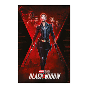 Grupo Erik GPE5574 Marvel Black Widow Poster 61X91,5cm | Yourdecoration.co.uk