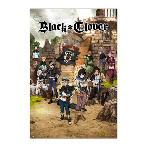 Grupo Erik Gpe5619 Poster Black Clover Black Bull Squad And Yuno | Yourdecoration.co.uk