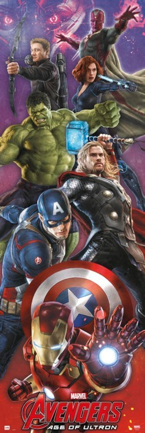 Grupo Erik PPGE8005 Marvel Avengers Age Of Ultron Poster 53X158cm | Yourdecoration.co.uk