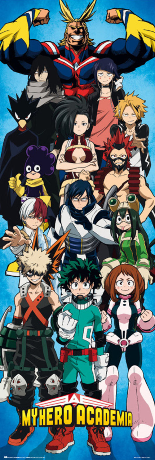 Grupo Erik Ppge8096 My Hero Academia All Characters Poster 53x158cm | Yourdecoration.co.uk