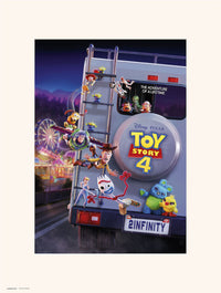 Grupo Erik Disney Toy Story 4 To Infinity Art Print 30x40cm | Yourdecoration.co.uk