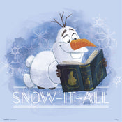 Grupo Erik Frozen In My Natural Element Art Print 30x30cm | Yourdecoration.co.uk
