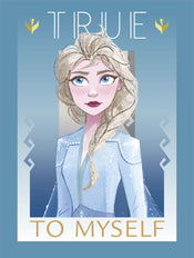 Grupo Erik Frozen True To Myself Art Print 30x40cm | Yourdecoration.co.uk