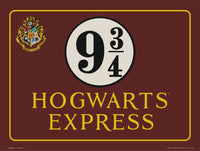 Grupo Erik Harry Potter Hogwarts Express Art Print 30x40cm | Yourdecoration.co.uk