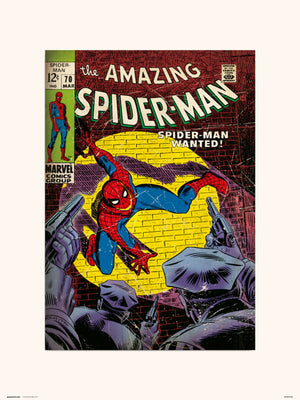 Grupo Erik Marvel Amazing Spider-Man 70 Art Print 30x40cm | Yourdecoration.co.uk