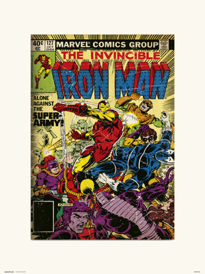 Grupo Erik Marvel Iron Man 127 Art Print 30x40cm | Yourdecoration.co.uk