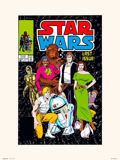 Grupo Erik Star Wars 107 All Together Now Art Print 30x40cm | Yourdecoration.co.uk