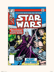 Grupo Erik Star Wars 24 Silent Drifting Art Print 30x40cm | Yourdecoration.co.uk