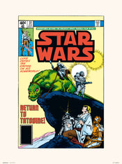 Grupo Erik Star Wars 31 Return To Tatooine Art Print 30x40cm | Yourdecoration.co.uk