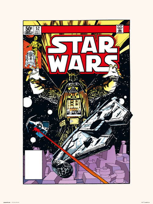 Grupo Erik Star Wars 52 To Take The Tarkin Art Print 30x40cm | Yourdecoration.co.uk
