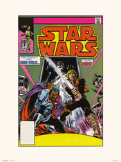 Grupo Erik Star Wars 71 Return To Stenos Art Print 30x40cm | Yourdecoration.co.uk