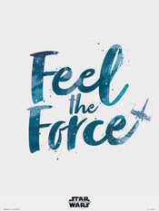 Grupo Erik Star Wars Episode Ix Feel The Force Art Print 30x40cm | Yourdecoration.co.uk