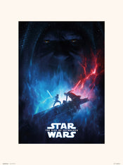 Grupo Erik Star Wars Episode Ix One Sheet Art Print 30x40cm | Yourdecoration.co.uk