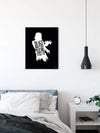 Komar Star Wars Silhouette Quotes Stormtrooper Art Print 40x50cm Sfeer | Yourdecoration.co.uk