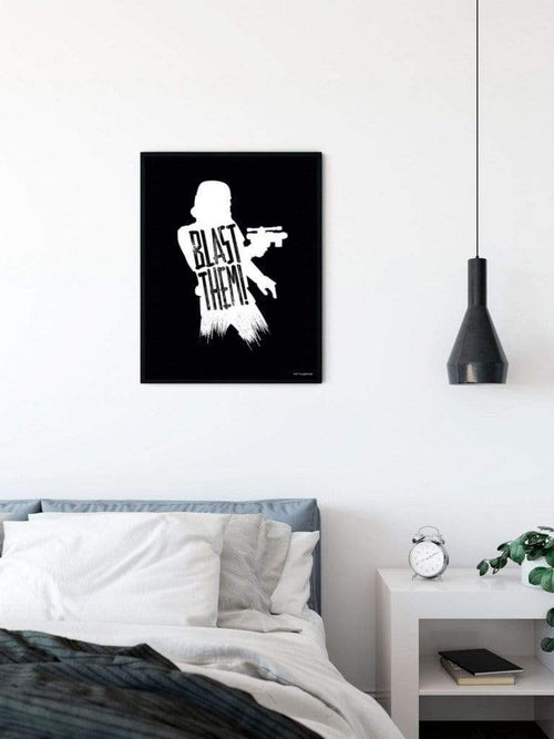 Komar Star Wars Silhouette Quotes Stormtrooper Art Print 50x70cm Sfeer | Yourdecoration.co.uk