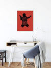 Komar Star Wars Silhouette Quotes Han Solo Art Print 50x70cm Sfeer | Yourdecoration.co.uk