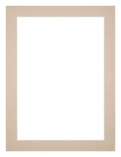Passe-Partout Photo Frame Size 75x100 cm - Photo Size 61x91,5 cm - Beige