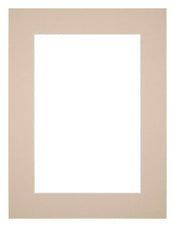 Passe-Partout Photo Frame Size 75x100 cm - Photo Size 60x90 cm - Beige