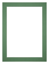 Passe-Partout Photo Frame Size 75x100 cm - Photo Size 61x91,5 cm - Green Forest
