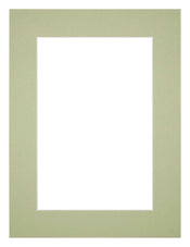 Passe-Partout Photo Frame Size 75x100 cm - Photo Size 60x90 cm - Mint green