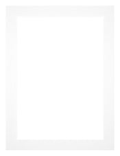 Passe-Partout Photo Frame Size 75x100 cm - Photo Size 61x91,5 cm - White
