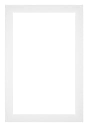 Passe-Partout Photo Frame Size 40x60 cm - Photo Size 35x55 cm - White