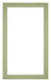 Passe-Partout Photo Frame Size 30x50 cm - Photo Size 25x45 cm - Mint green